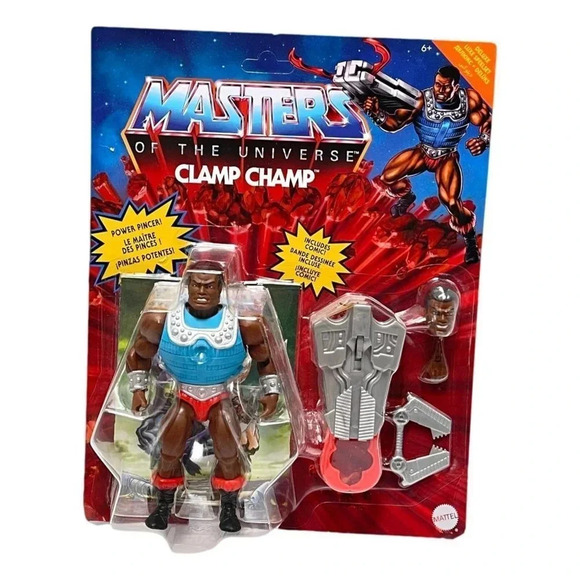 Masters of the Universe Lot 2 Clamp Champ and Ram Man Action Figure New on Card - Picture 2 of 8
